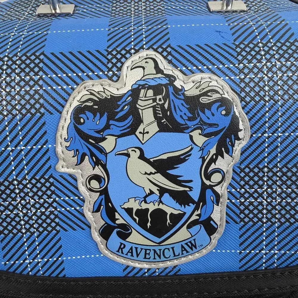 Loungefly Harry‎ Potter Ravenclaw House Plaid Mini Backpack Bag Vegan Leather